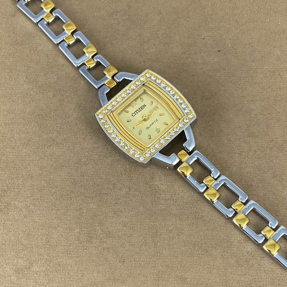 Citizen Watch Fancy Face 2 Tone Crystal Bezel main image 4